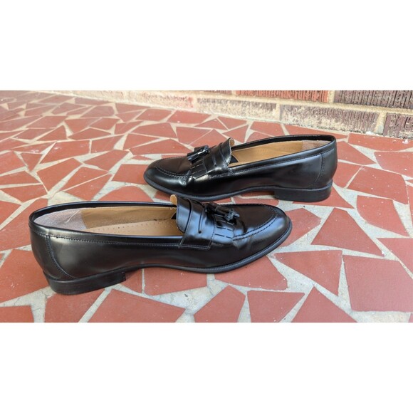 Giorgio Brutini Black Leather Oxford Dress Shoes w/Tassels -Sz 10.5D main image 6